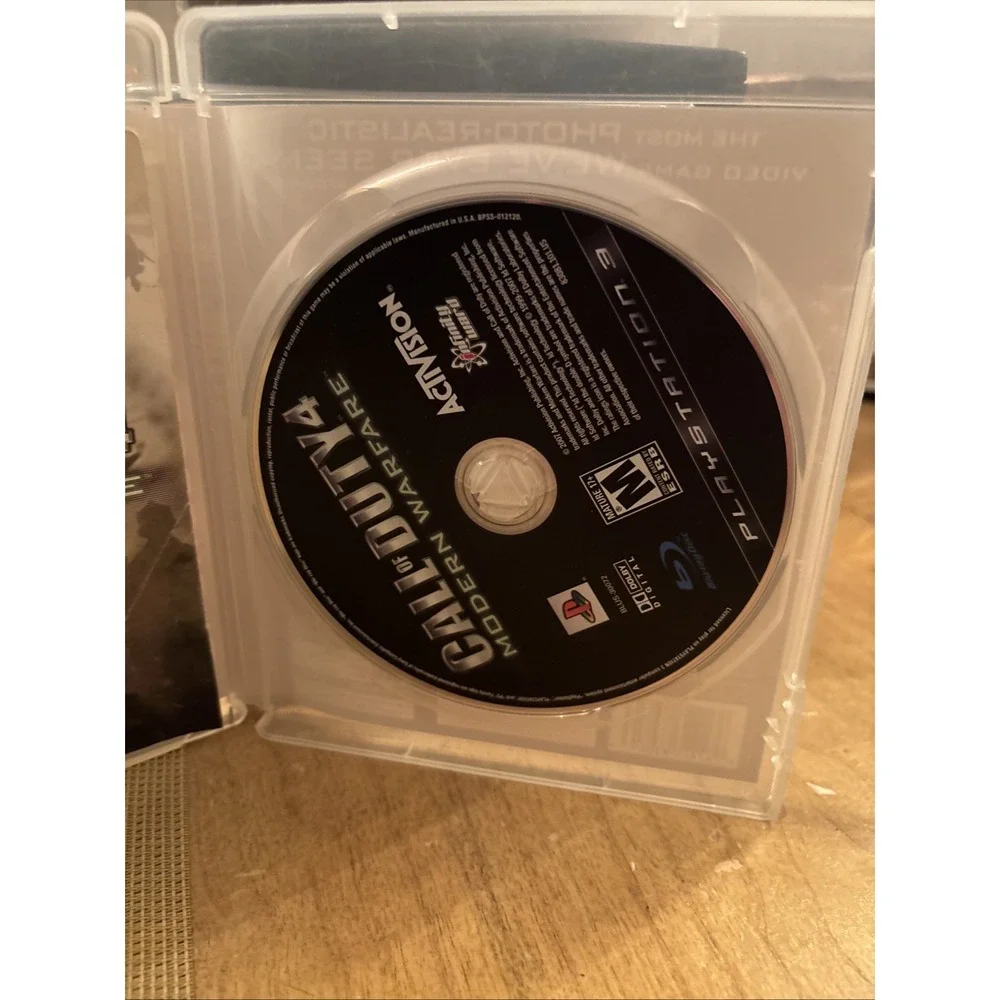 Call of Duty 4 Modern Warfare PS3 PlayStation 3 - Complete CIB Tested